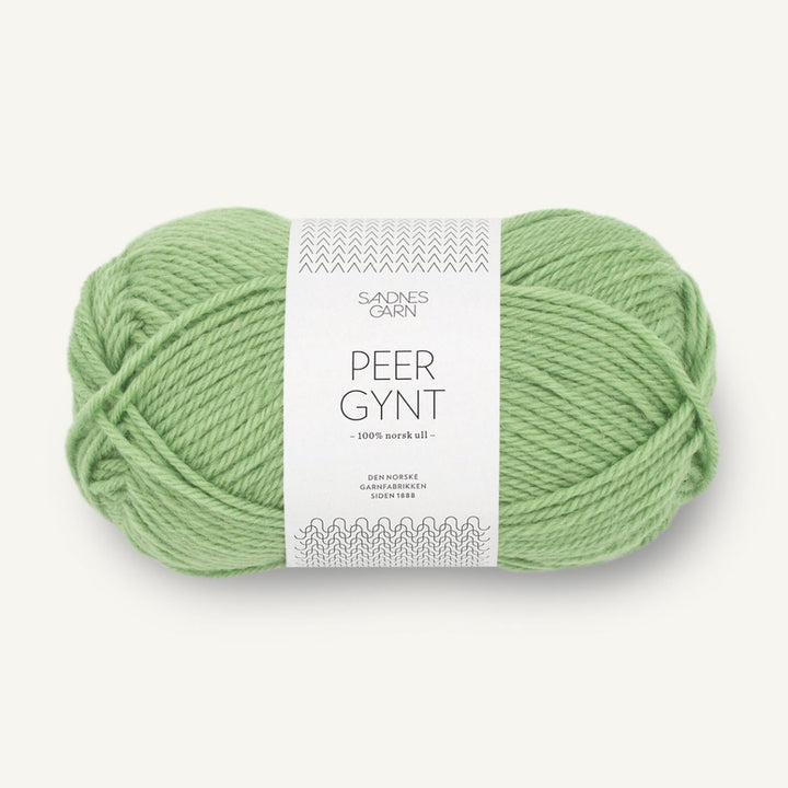 Peer Gynt garn fra Sandnes Garn Spring green
