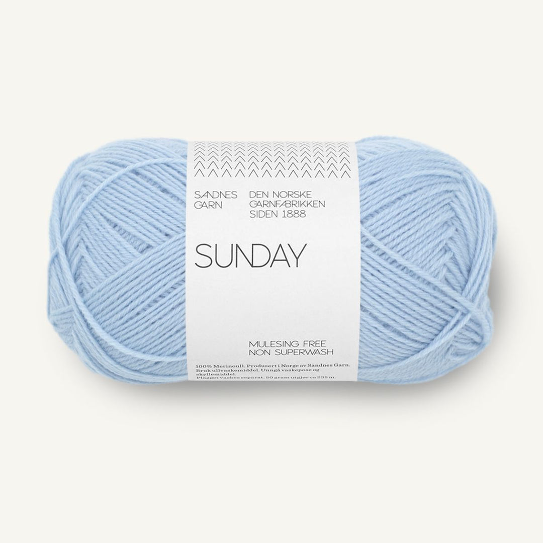 Sunday garn fra Sandnes Garn