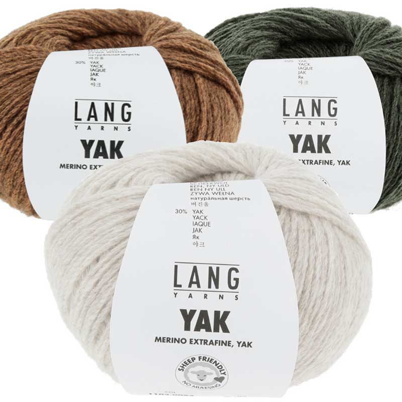 Yak uld garn fra Lang Yarns