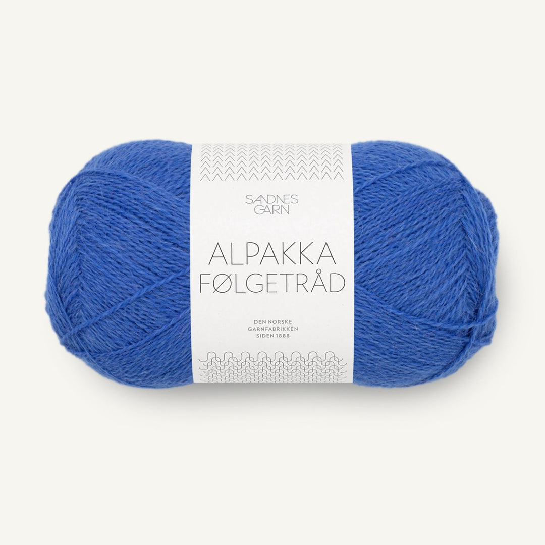 Alpakka Følgetråd fra Sandnes Garn Dazzling blue