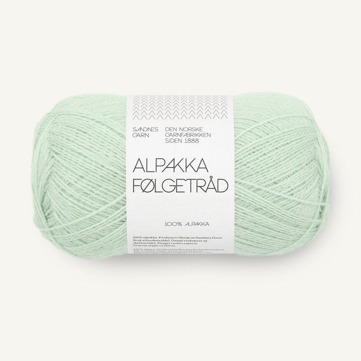 Alpakka Følgetråd fra Sandnes Garn Mint green