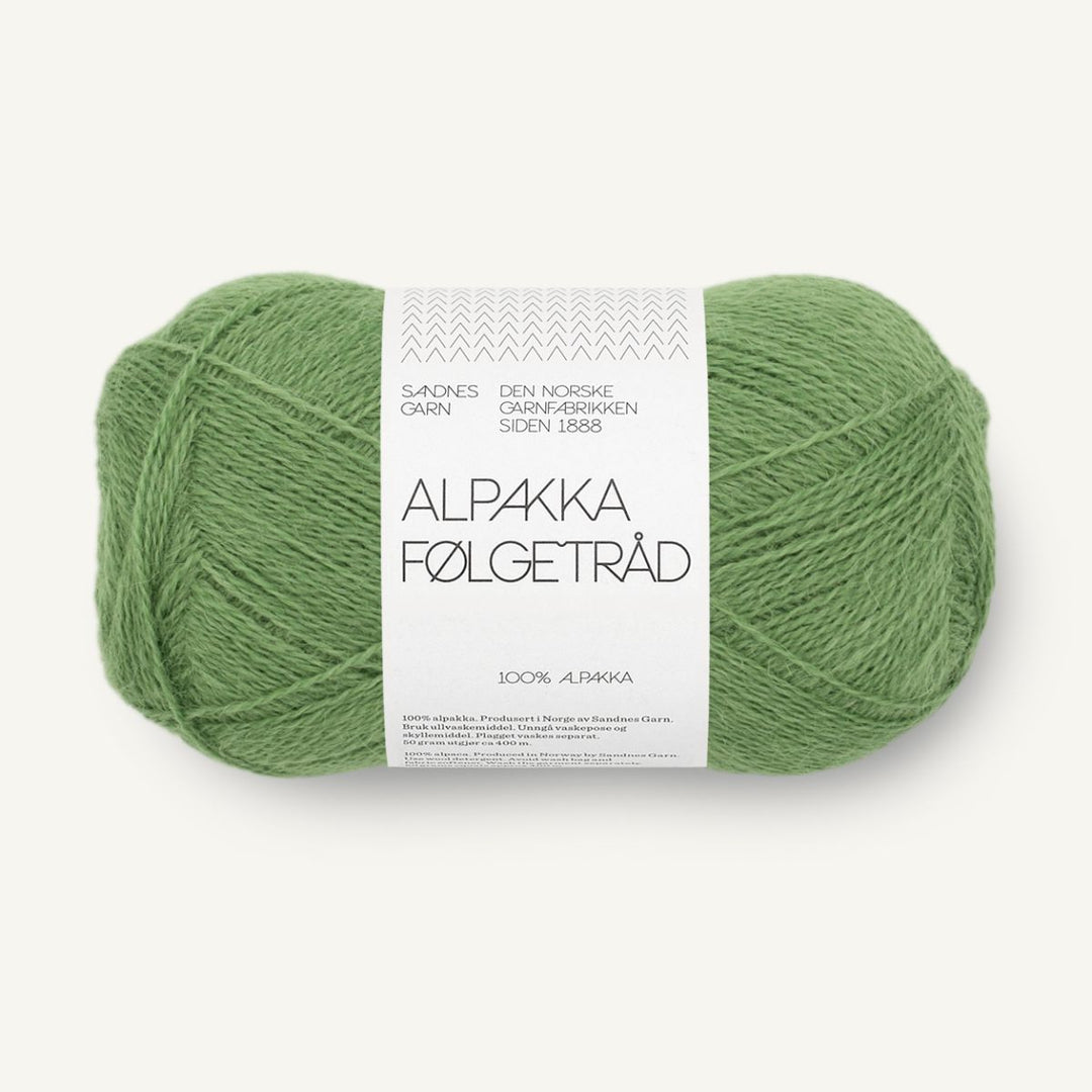 Alpakka Følgetråd fra Sandnes Garn Vineyard green