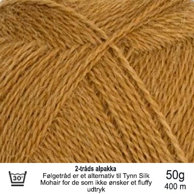 Alpakka Følgetråd fra Sandnes Garn
