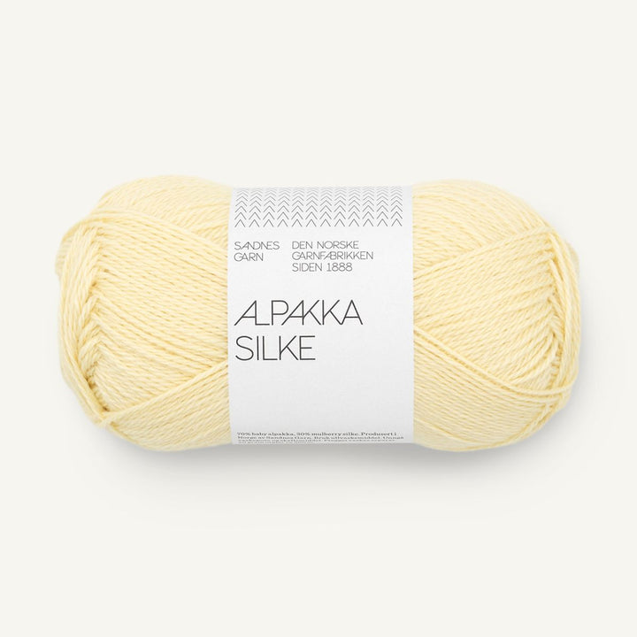 Alpakka Silk garn fra Sandnes Garn Soft sunlight