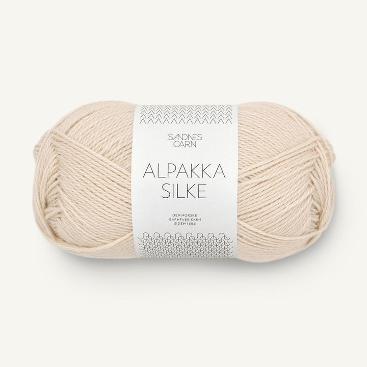 Alpakka Silk garn fra Sandnes Garn Mandel