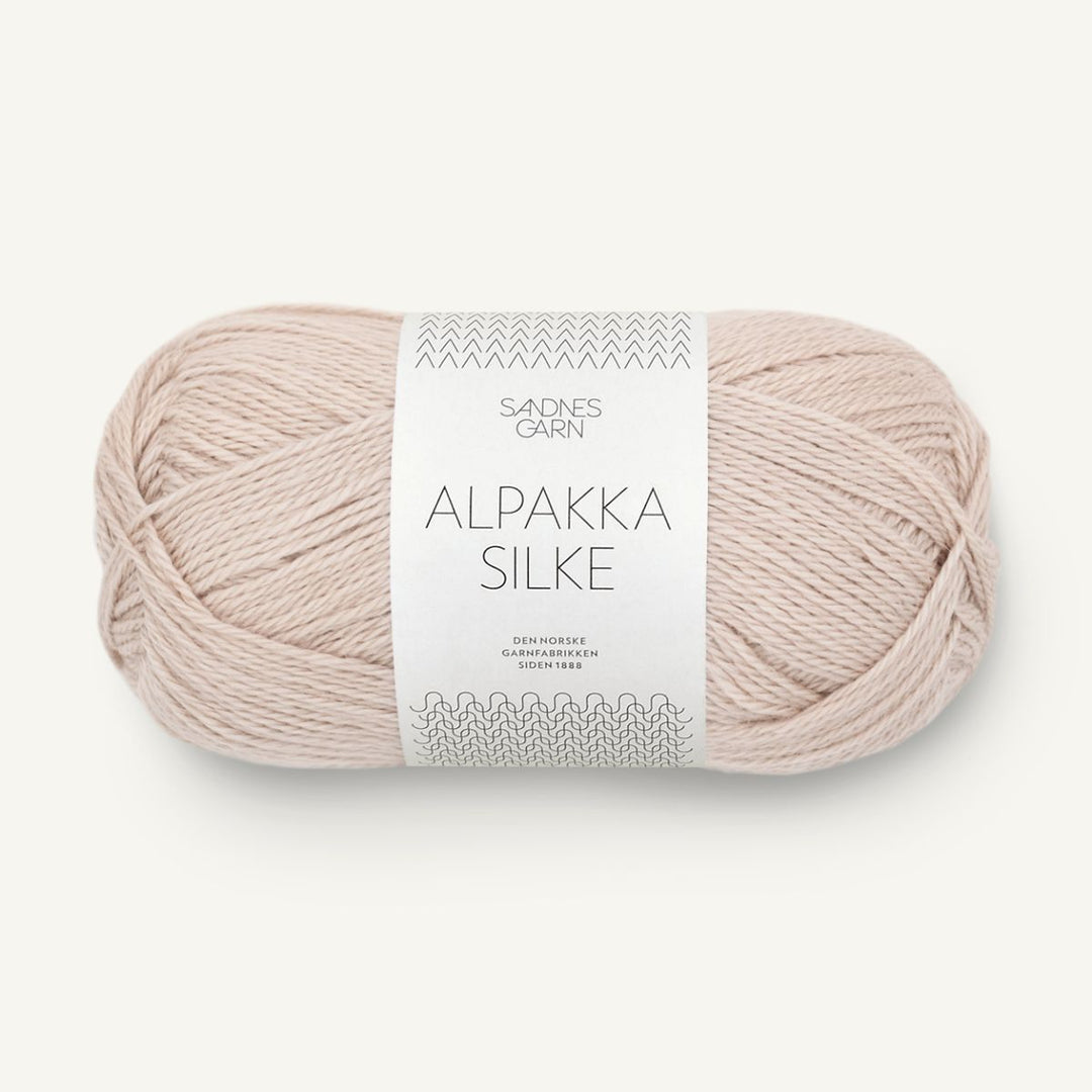 Alpakka Silk garn fra Sandnes Garn Sand