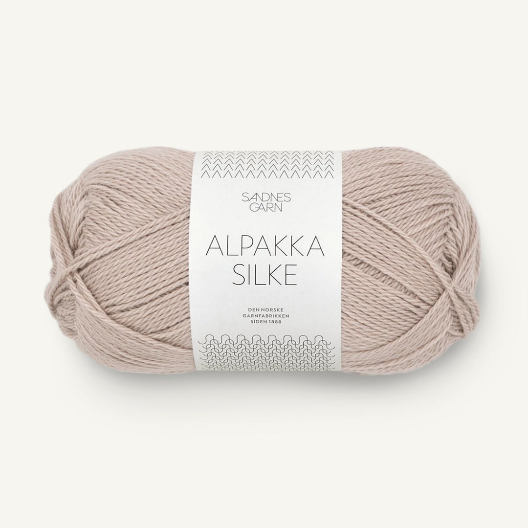 Alpakka Silk garn fra Sandnes Garn Kardemomme