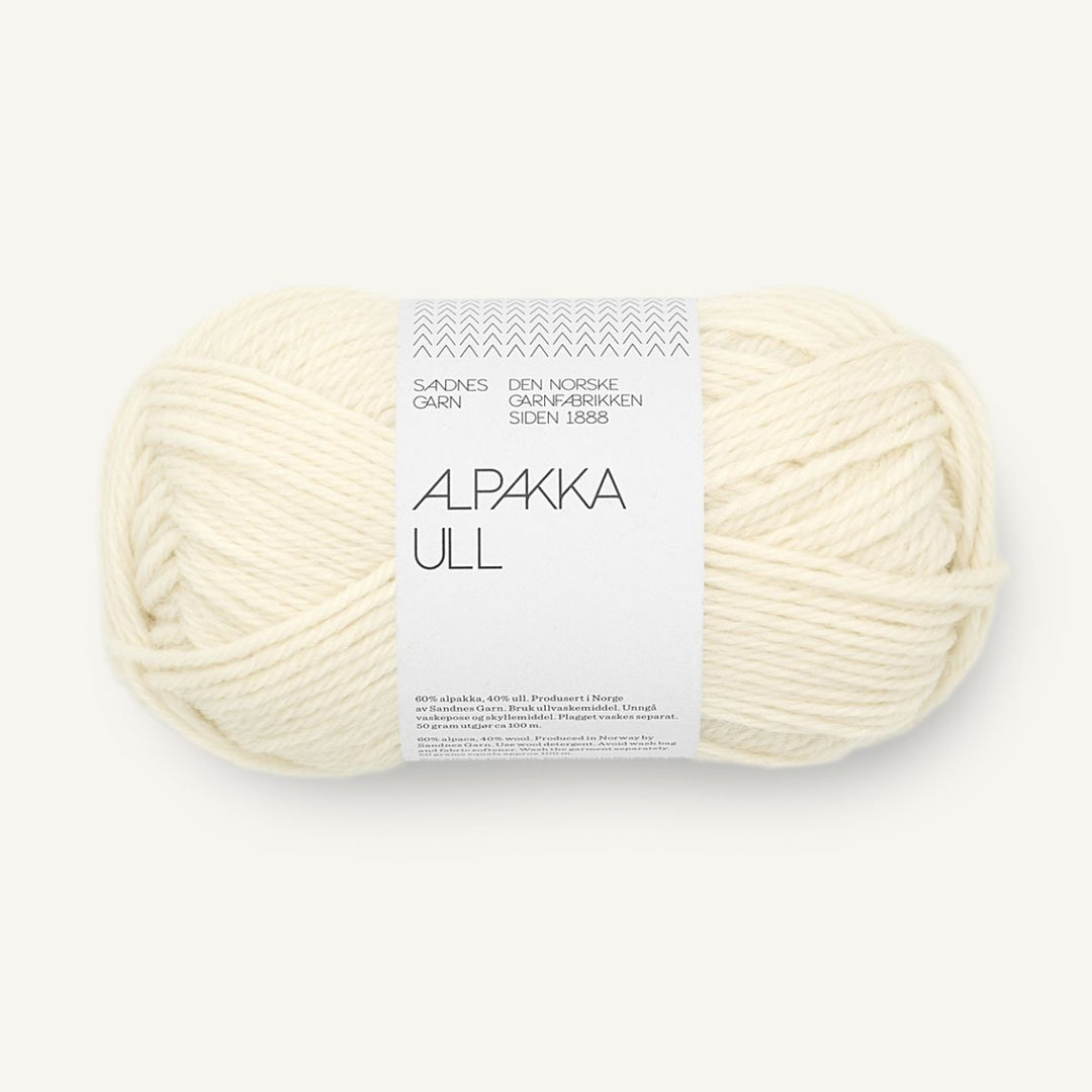 Alpakka uld garn fra Sandnes Garn Natur