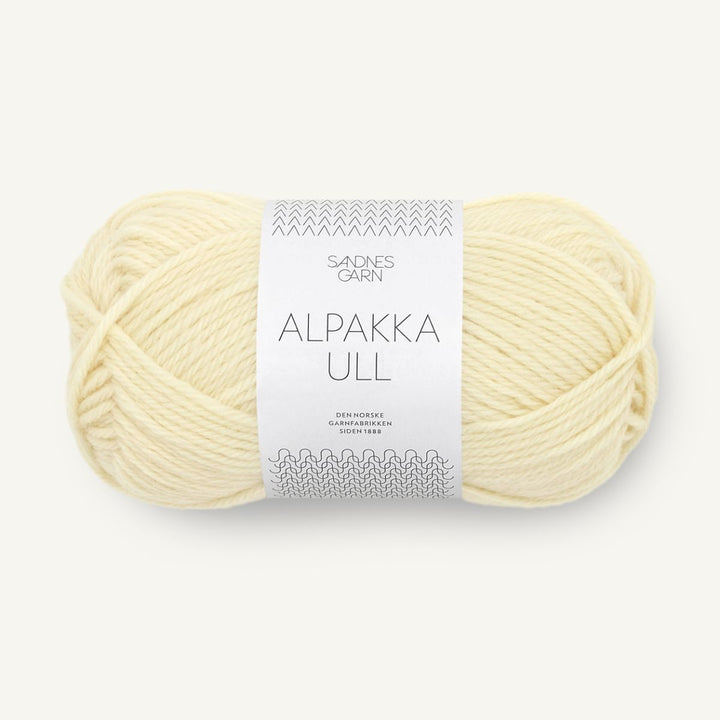 Alpakka uld garn fra Sandnes Garn Lemon icing