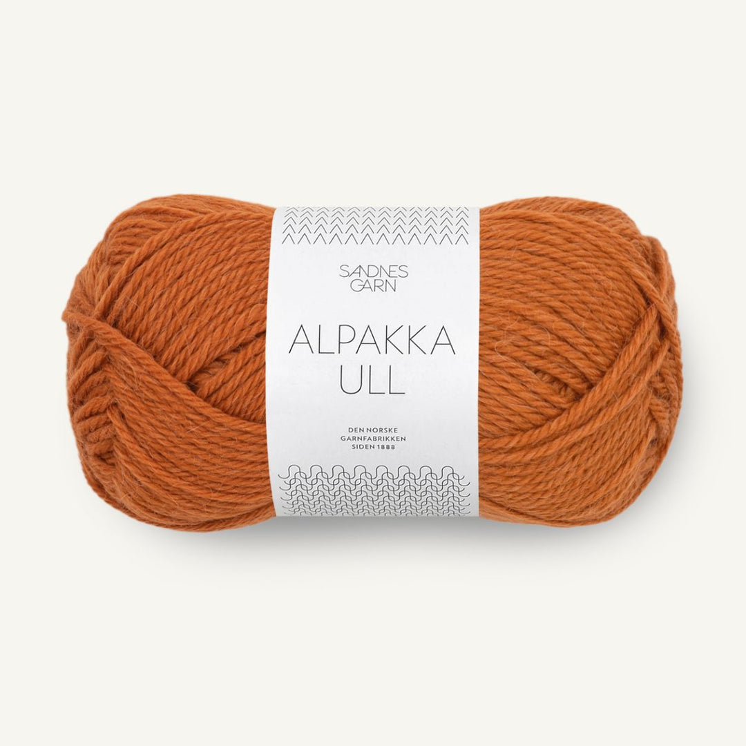 Alpakka uld garn fra Sandnes Garn Cognac