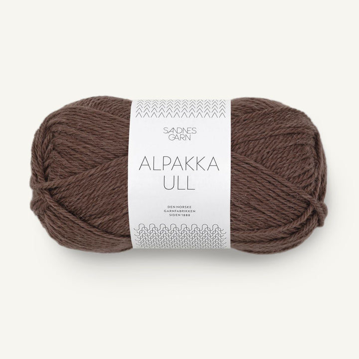 Alpakka uld garn fra Sandnes Garn Brun