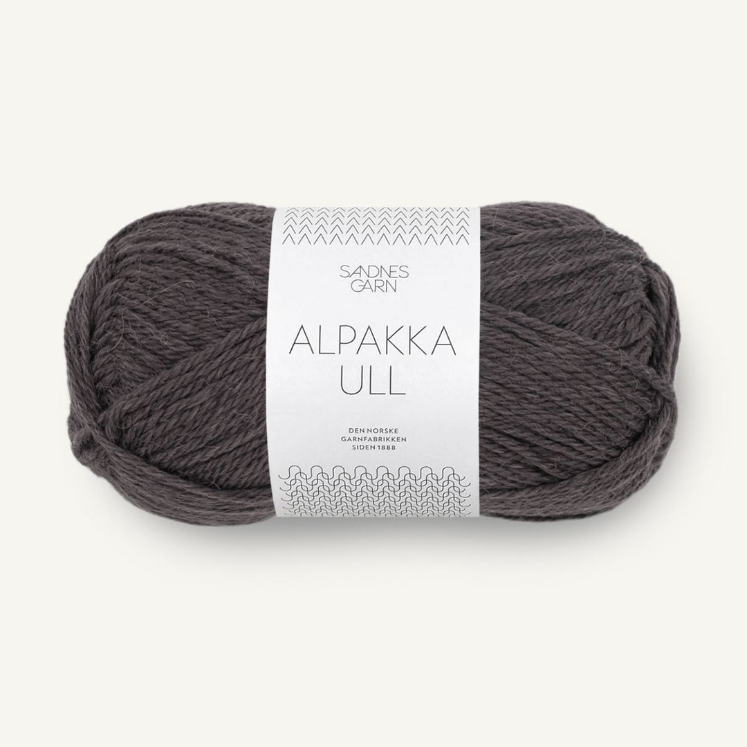 Alpakka uld garn fra Sandnes Garn Bristol black