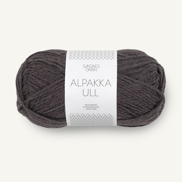 Alpakka uld garn fra Sandnes Garn Bristol black