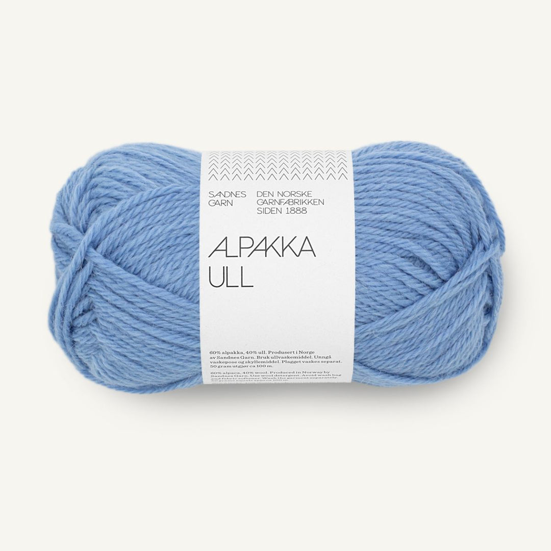 Alpakka uld garn fra Sandnes Garn Provence blue