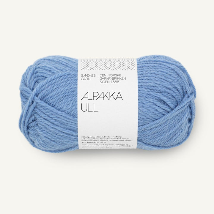 Alpakka uld garn fra Sandnes Garn Provence blue