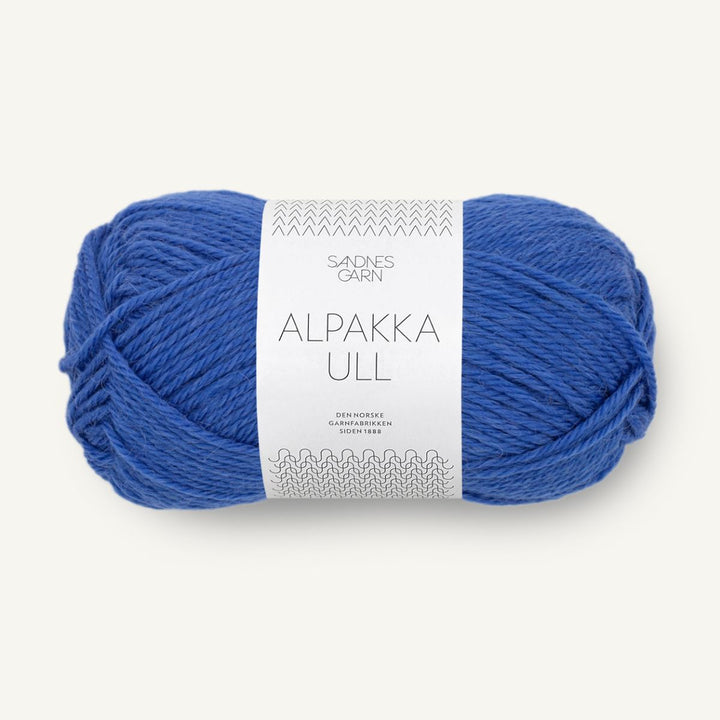 Alpakka uld garn fra Sandnes Garn Dazzling blue