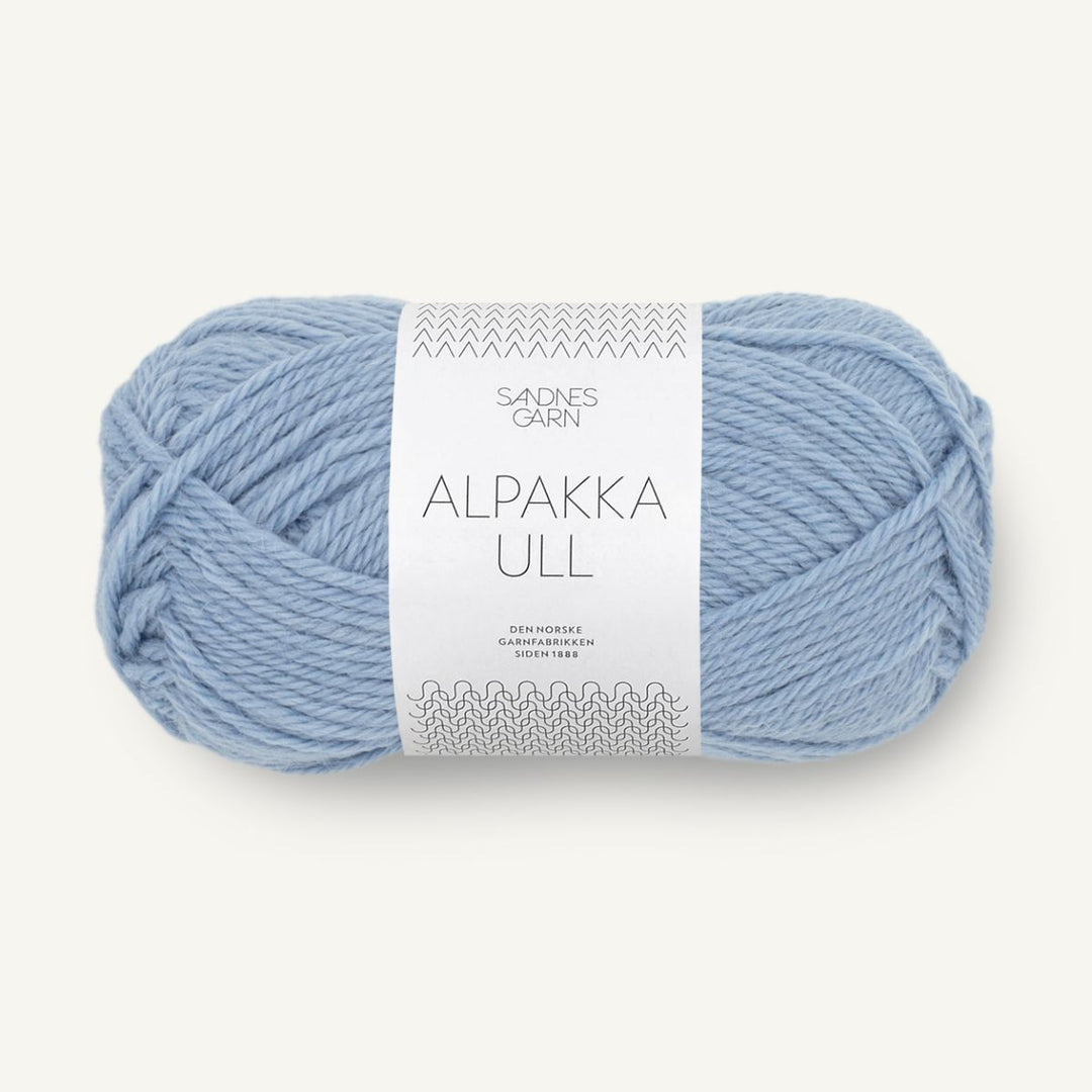 Alpakka uld garn fra Sandnes Garn Blå hortensia
