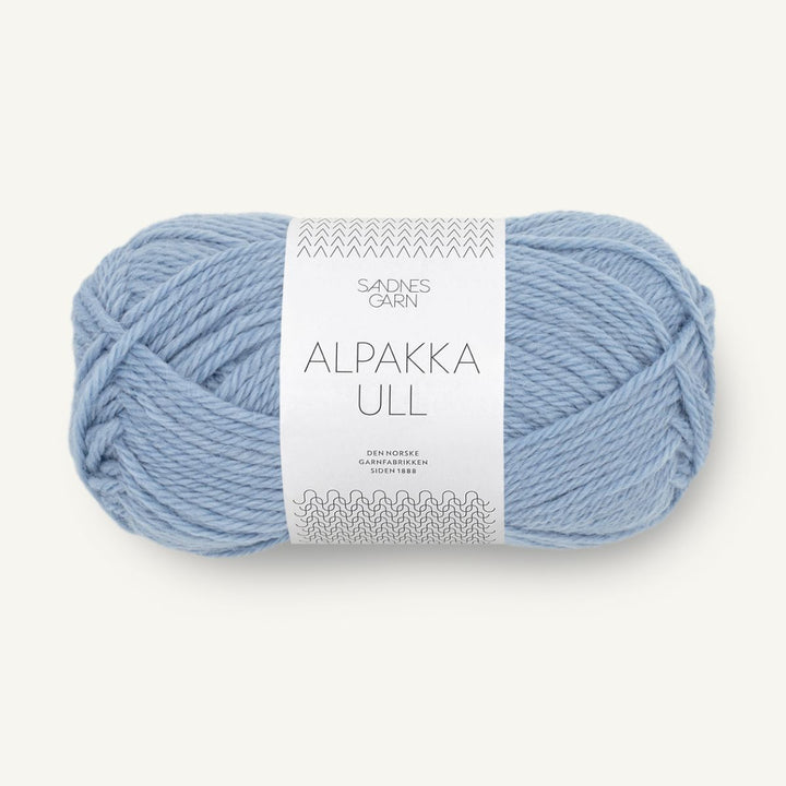 Alpakka uld garn fra Sandnes Garn Blå hortensia