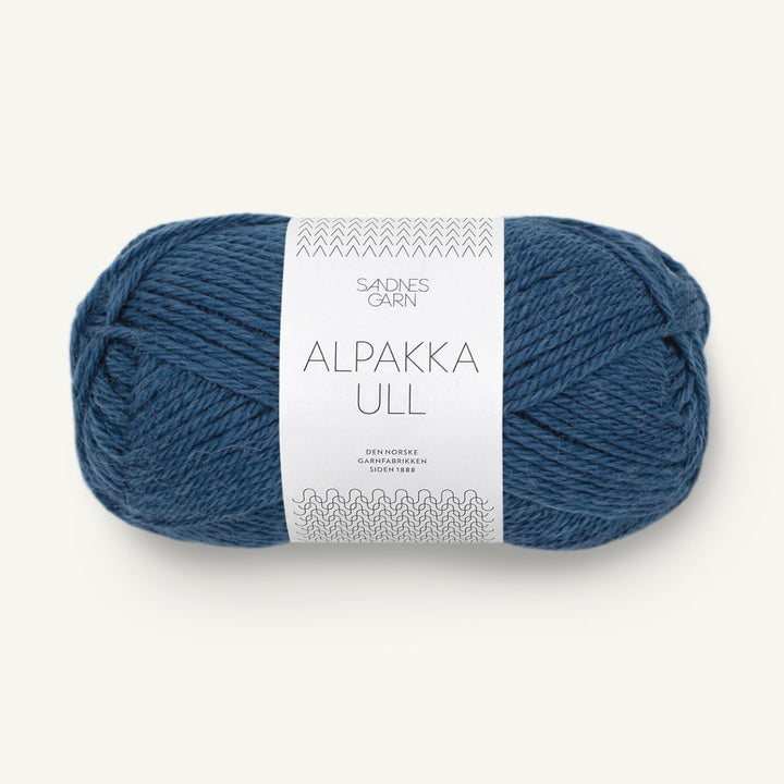 Alpakka uld garn fra Sandnes Garn Mørk blå