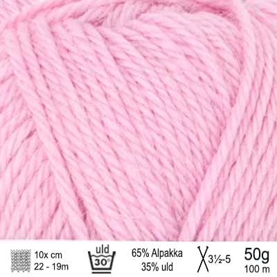 Alpakka uld garn fra Sandnes Garn farve Pink lilac