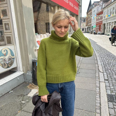 Garnpakke Amy Sweater fra PetiteKnit i Peer Gynt garn