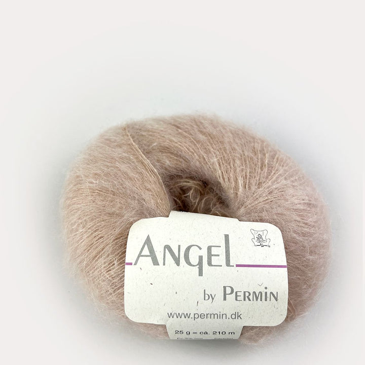 Angel Mohair garn fra Permin Camel