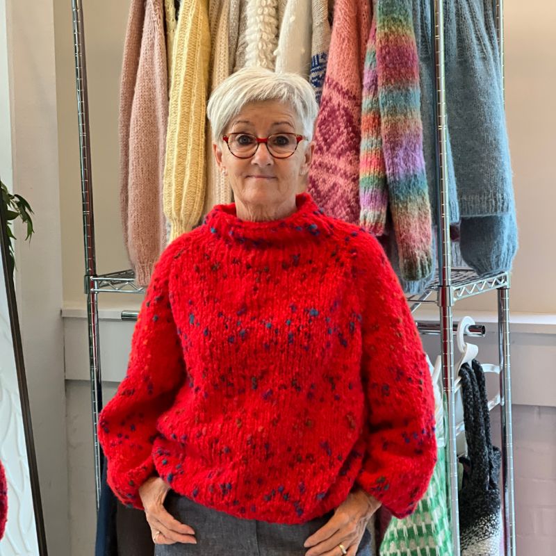 Strikkekit Anouk sweater i Phoenix Tweed