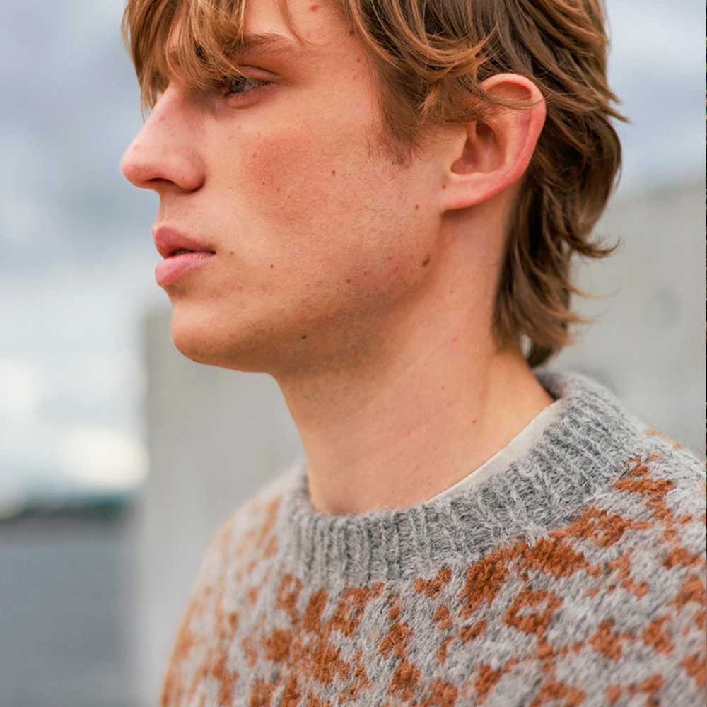 Strikkekit 2609-5 Astra sweater i KOS garn