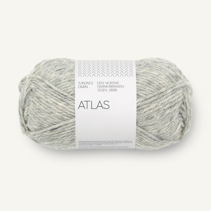 Atlas garn fra Sandnes Garn Gråmeleret