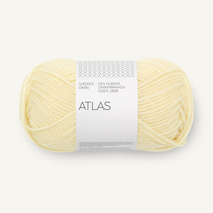 Atlas garn fra Sandnes Garn Butter yellow