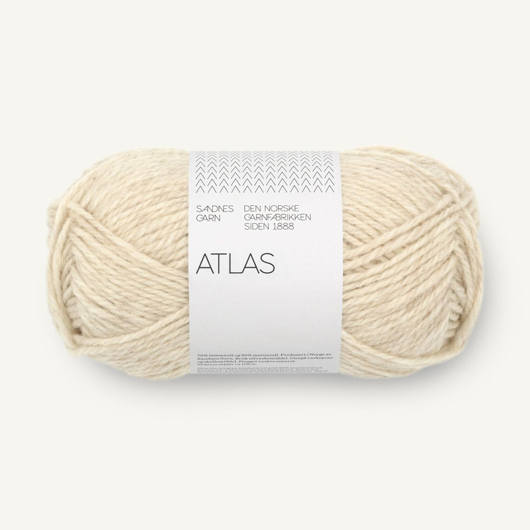 Atlas garn fra Sandnes Garn Naturmeleret