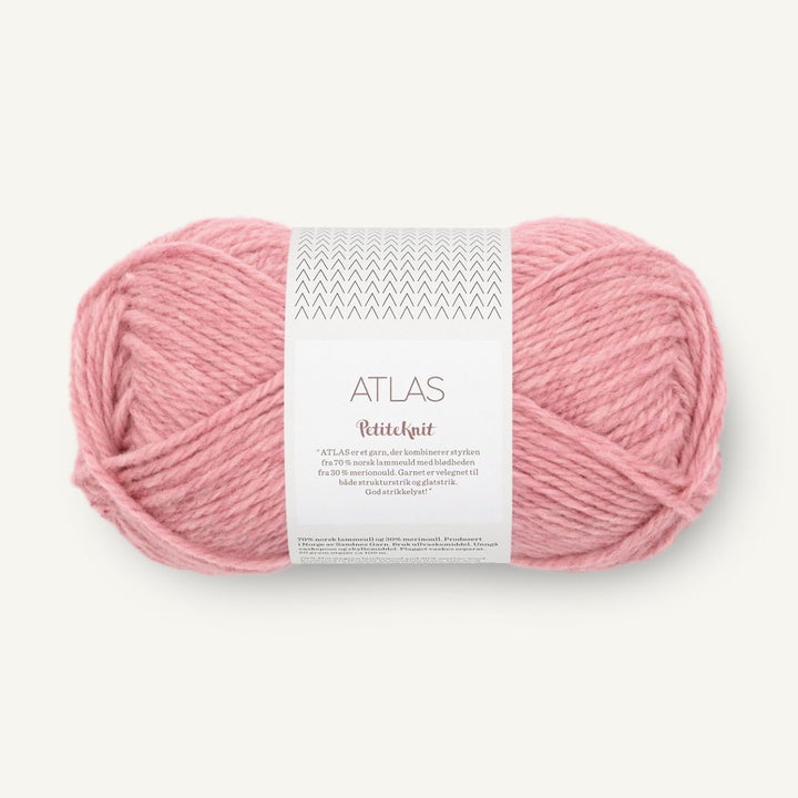 Atlas garn fra Sandnes Garn Rosewater melange PetiteKnit
