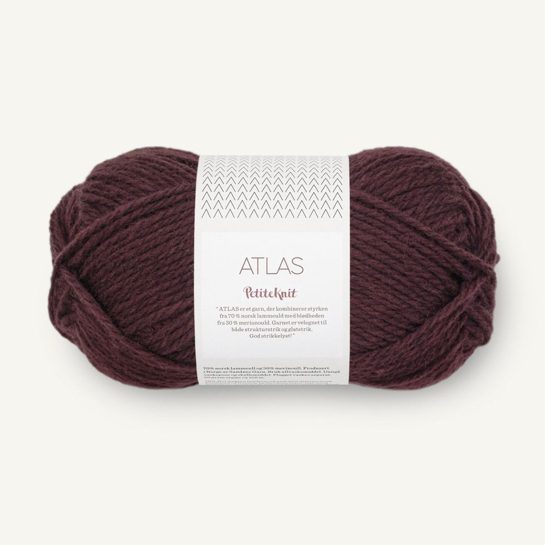Atlas garn fra Sandnes Garn Velvet fig PetiteKnit
