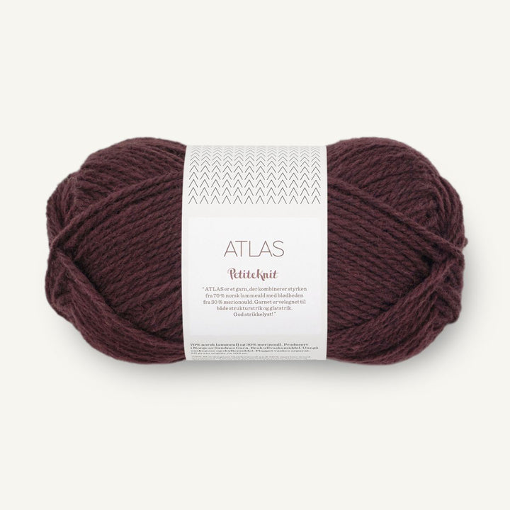 Atlas garn fra Sandnes Garn Velvet fig PetiteKnit