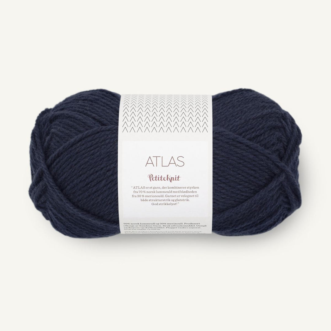 Atlas garn fra Sandnes Garn Night sky PetiteKnit