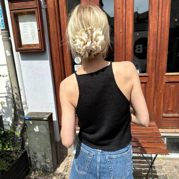 Audrey Top fra PetiteKnit (Opskrift i fysisk papirudgave)