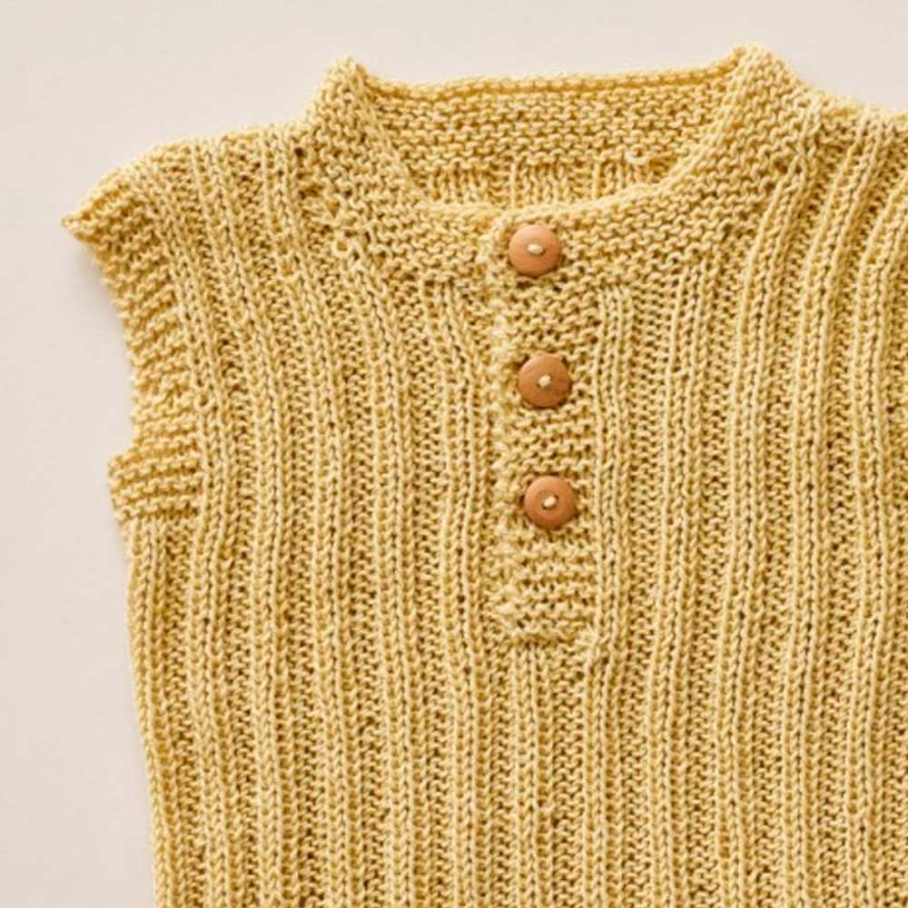Elise baby vest fra Permin