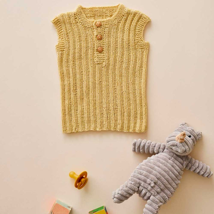 Elise baby vest fra Permin