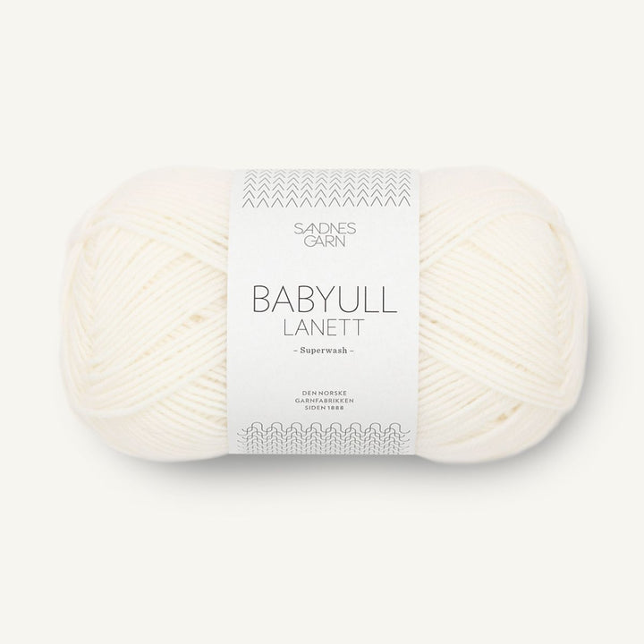 Babyuld Lanett garn fra Sandnes Garn Natur