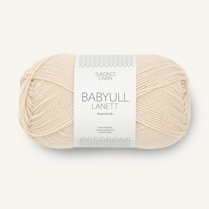 Babyuld Lanett garn fra Sandnes Garn Mandel