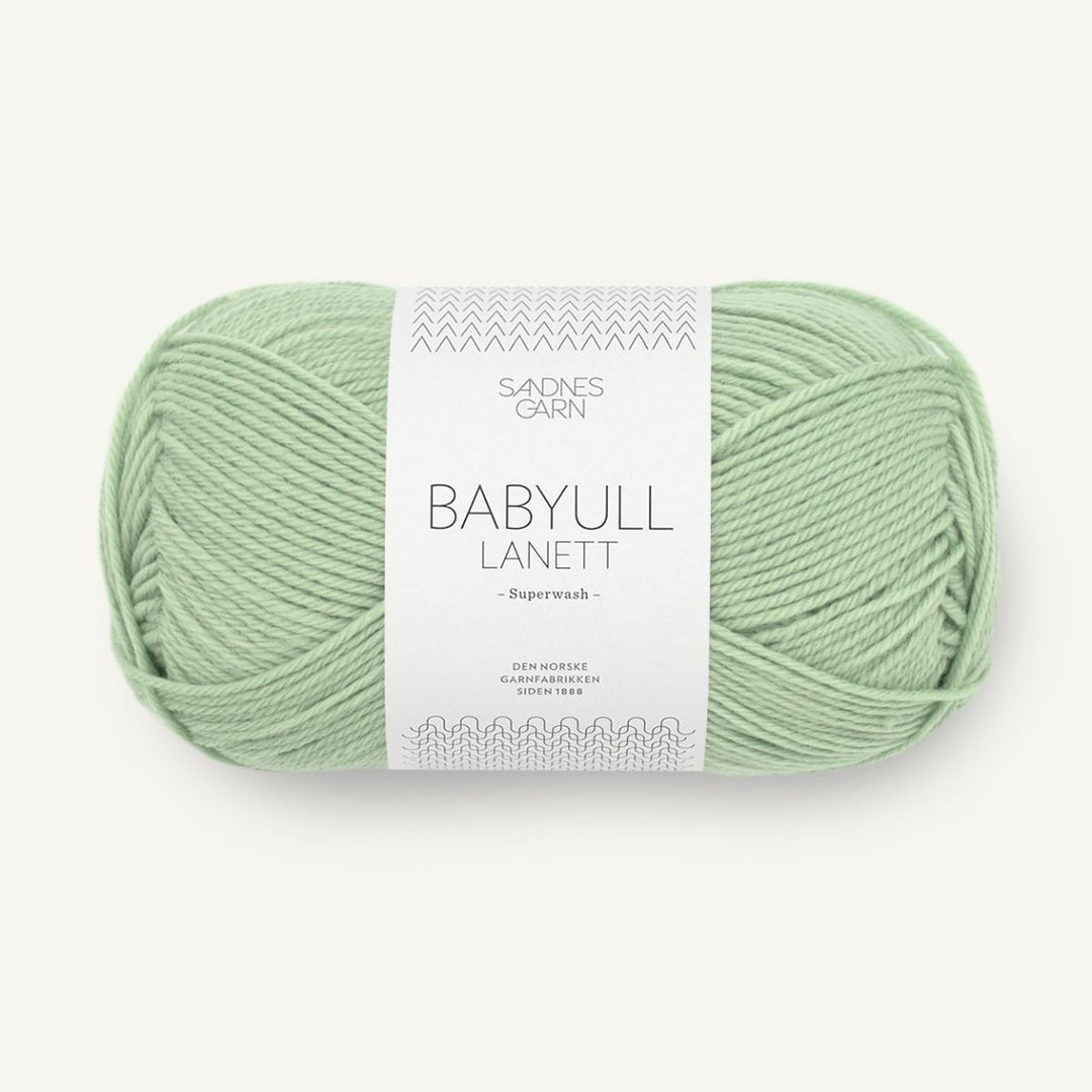 Babyuld Lanett garn fra Sandnes Garn Pistacie