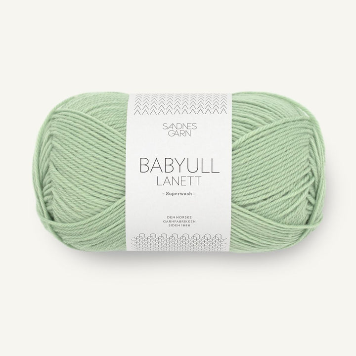 Babyuld Lanett garn fra Sandnes Garn Pistacie