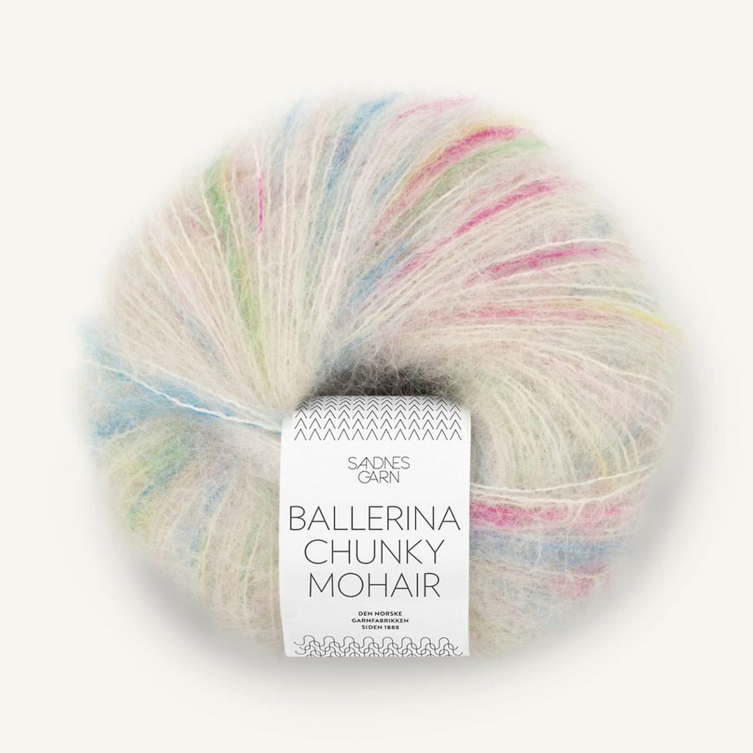 Ballerina Chunky Mohair garn fra Sandnes Garn