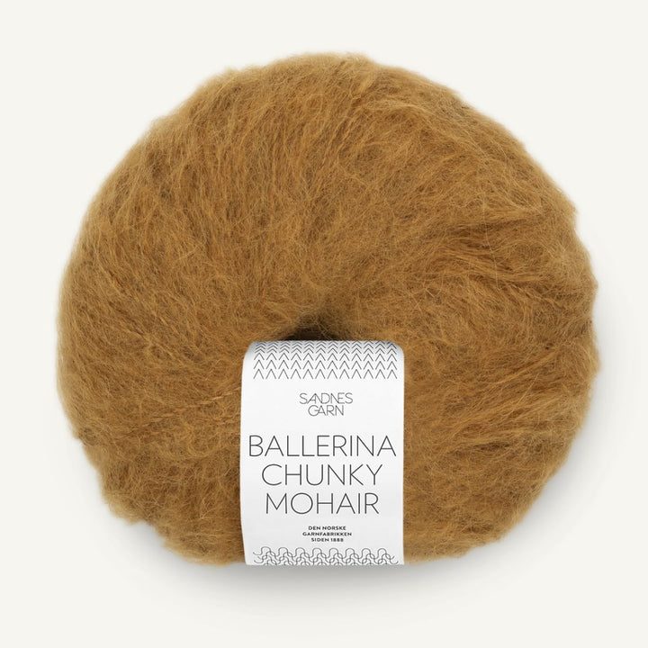 Ballerina Chunky Mohair garn fra Sandnes Garn Bronze