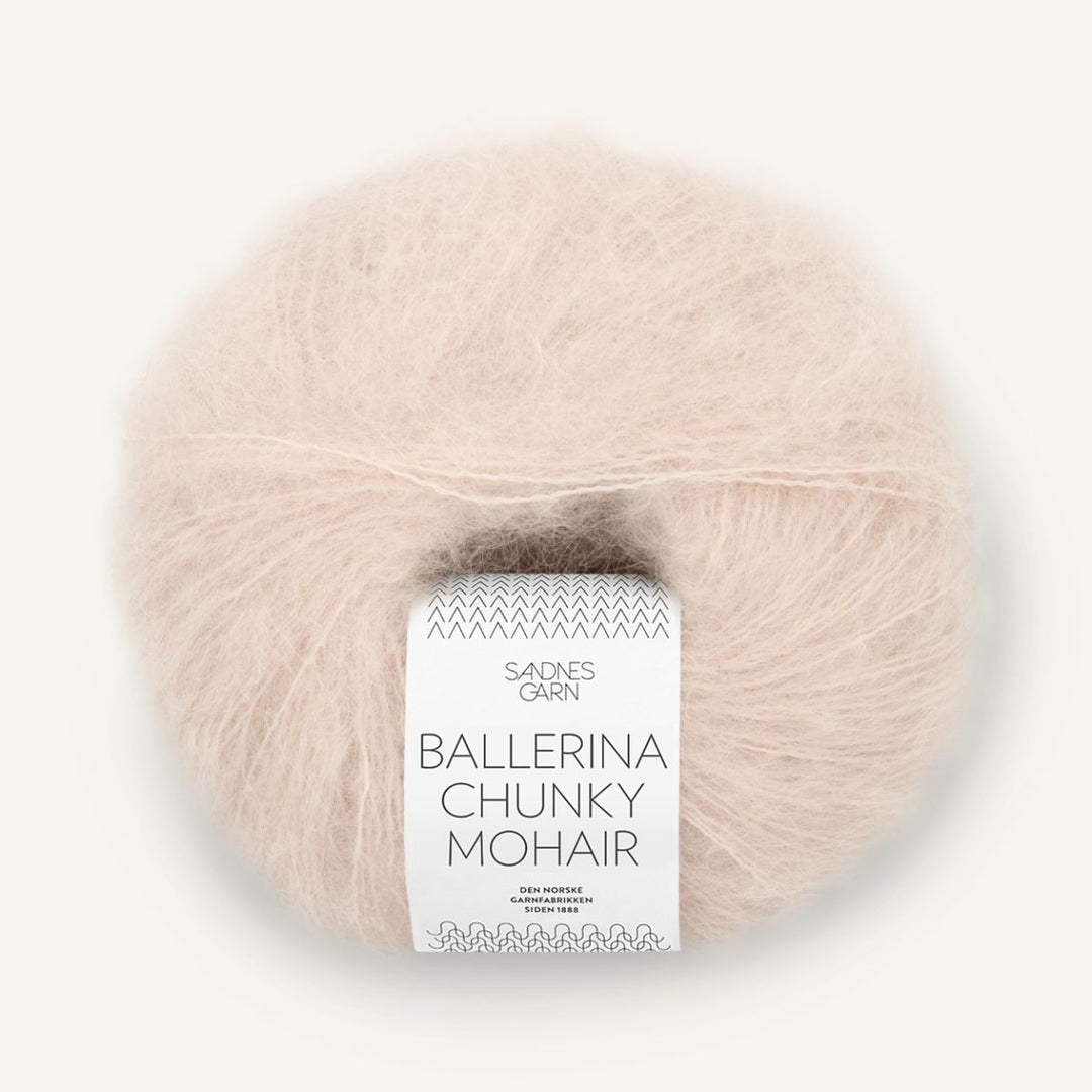 Ballerina Chunky Mohair garn fra Sandnes Garn