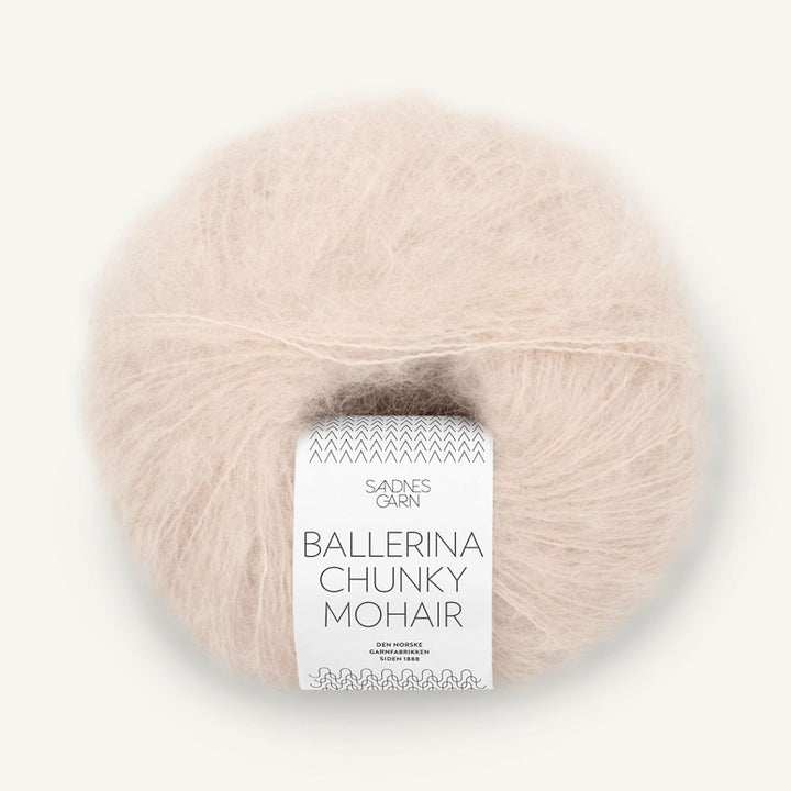 Ballerina Chunky Mohair garn fra Sandnes Garn