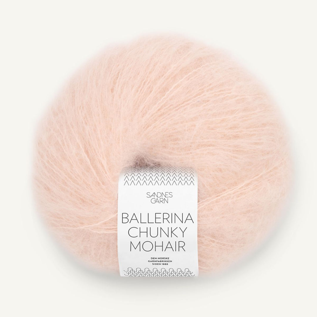 Ballerina Chunky Mohair garn fra Sandnes Garn