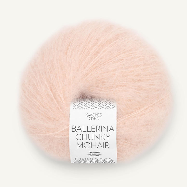 Ballerina Chunky Mohair garn fra Sandnes Garn