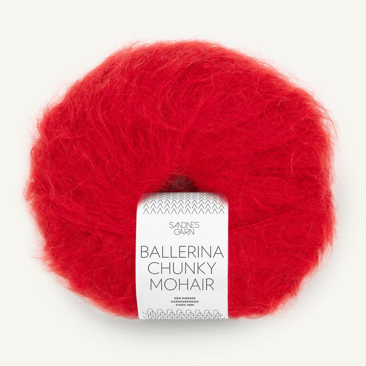 Ballerina Chunky Mohair garn fra Sandnes Garn
