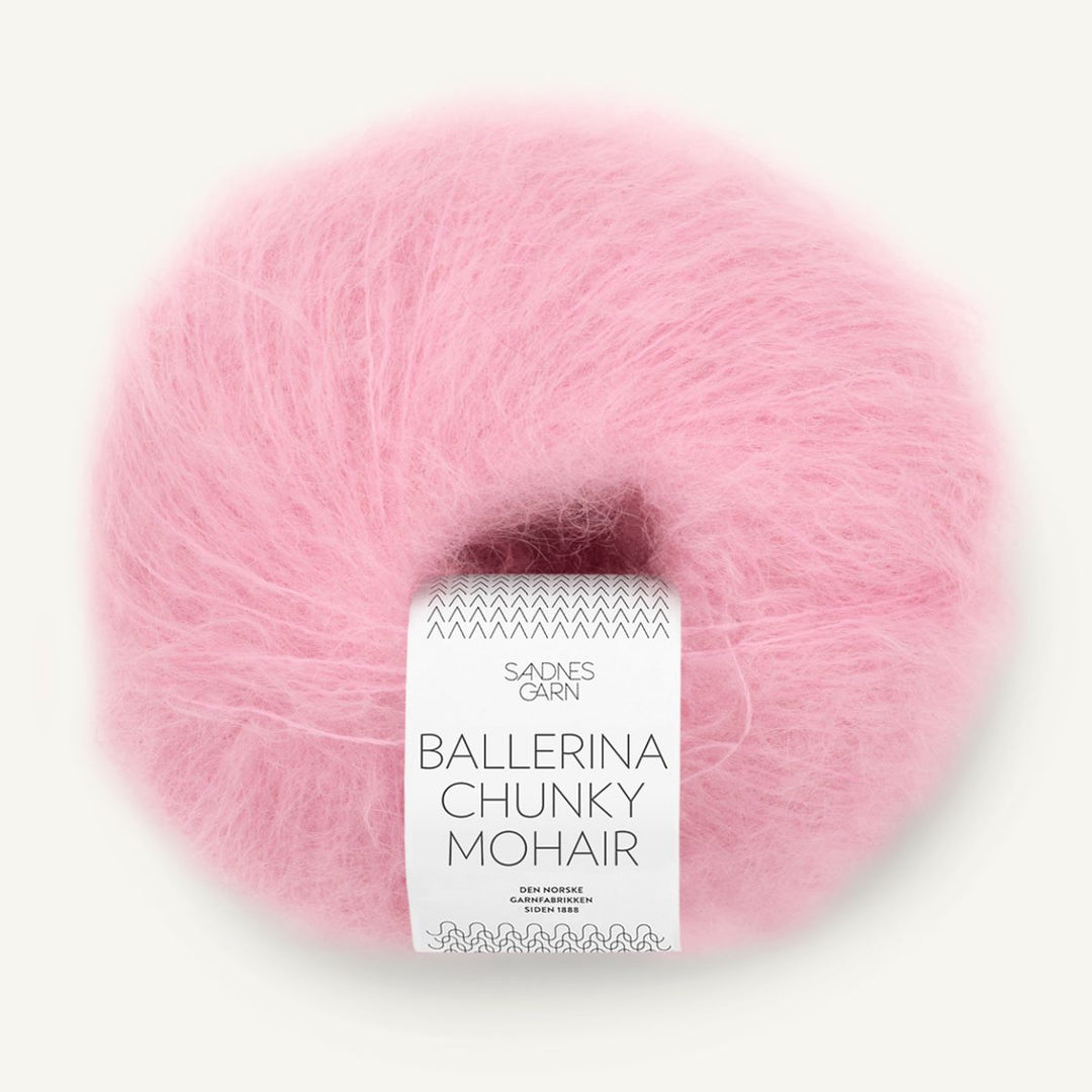 Ballerina Chunky Mohair garn fra Sandnes Garn